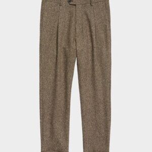 Todd Snyder Italian Donegal Tweed Madison Trouser in Brown